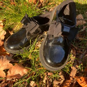 Girls Patent School Shools M&S size 9
