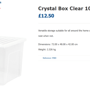 Wish List Item - Storage Box